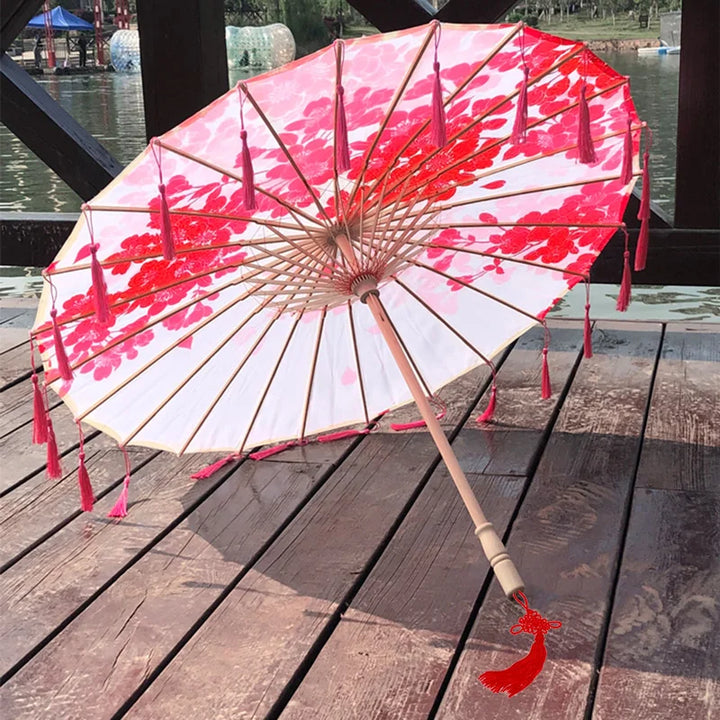 Bamboo Handmade Vintage Paper Umbrella | Karnz