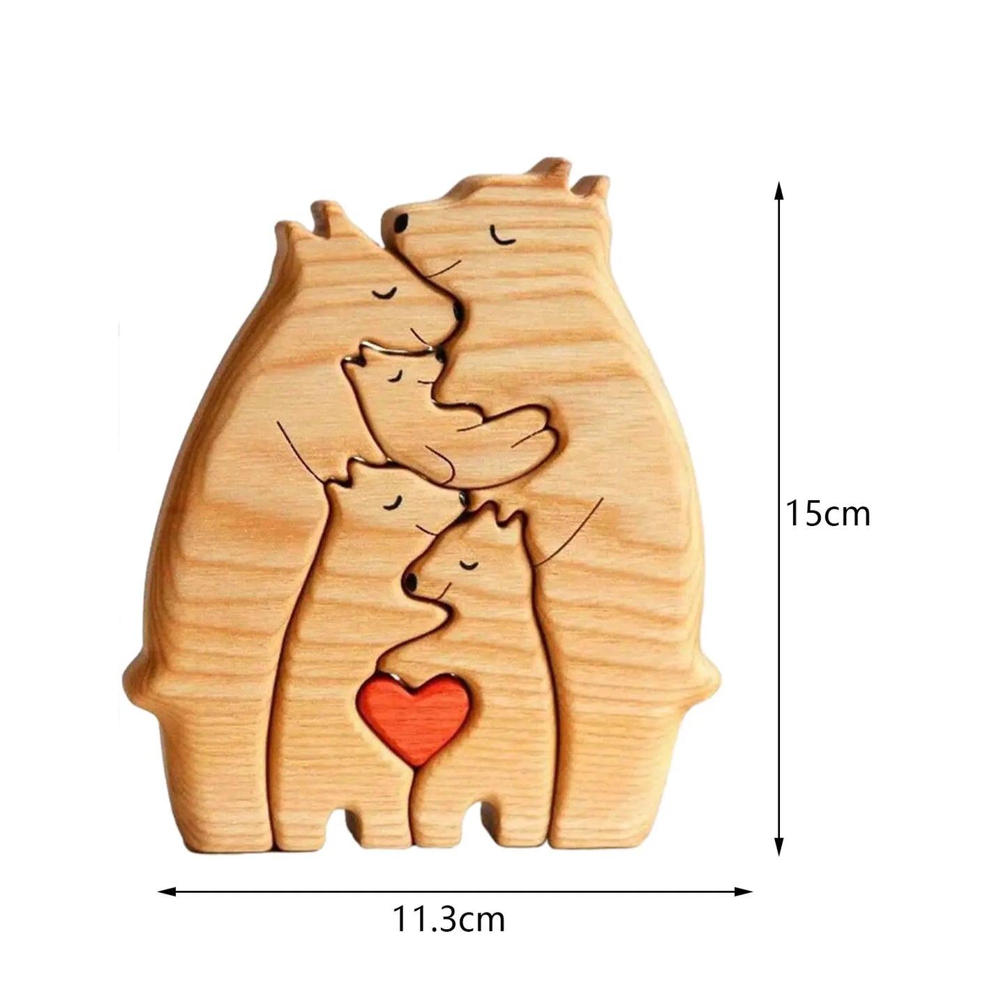 Loving Bears Ineinandergreifendes Puzzle Deko