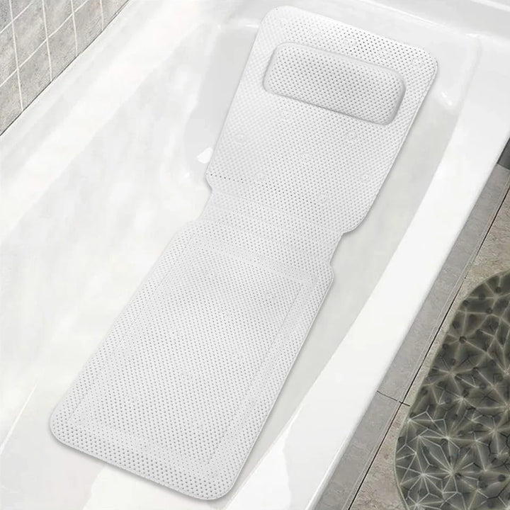 HydroComfort Rutschsichere Badewannenmatte mit Kissen Karnz