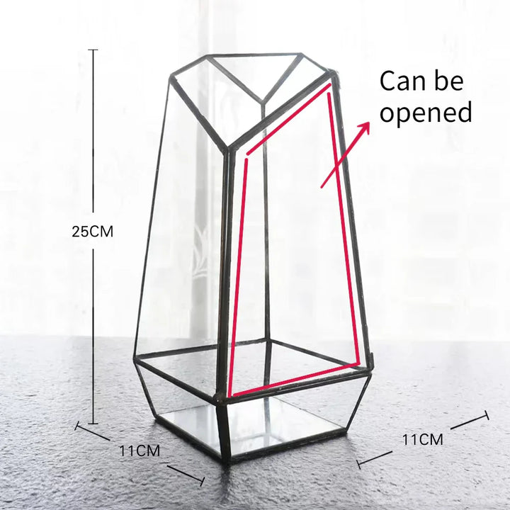 Modern Geometrische Natur-inspirierte Botanische Terrarium | Karnz