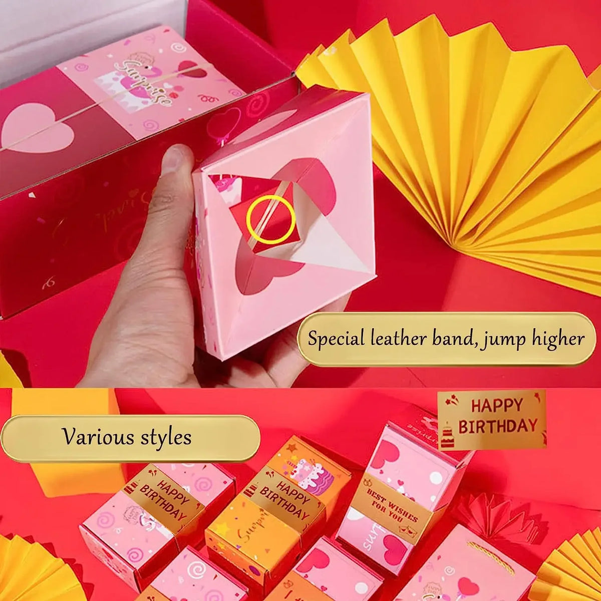 Pop-Out-Geldgeschenkbox