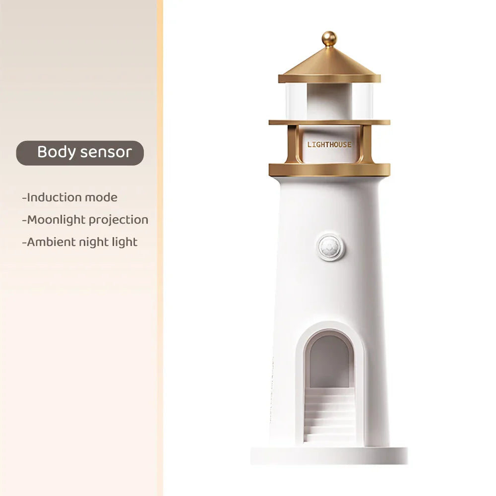 Lighthouse Ambientlichter Karnzuetooth-Musik Dimmbar Projektion | Karnz