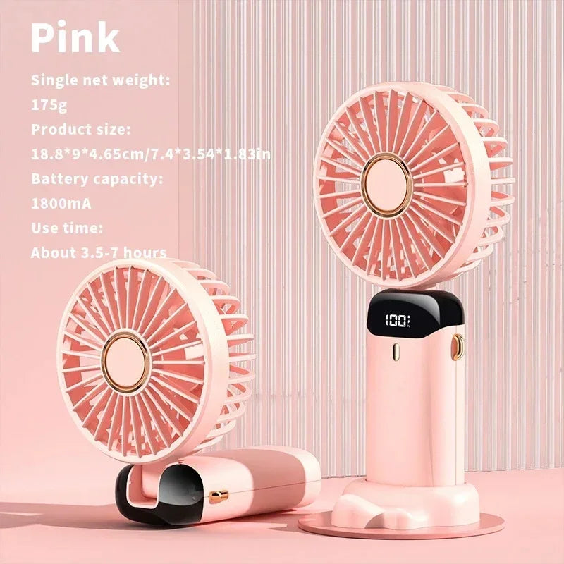 Portable Electric Fan und Mini Klimaanlage – Wiederaufladbare Halsventilatoren für Zuhause, USB und Handheld | Karnz
