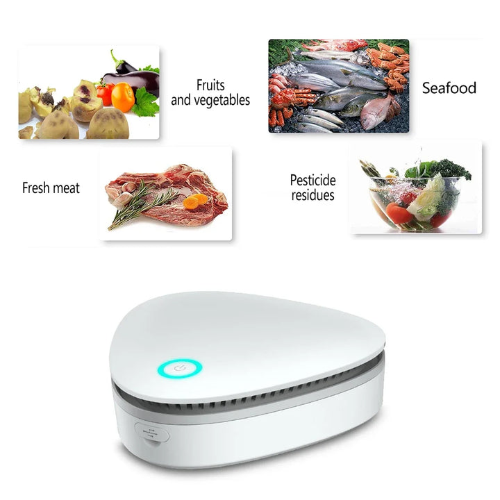Karnz | Mini Ozone Generator PureZone | Luftreiniger & Sterilisator | Tragbar & USB-wiederaufladbar | Für Kühlschrank, Auto & Schrank