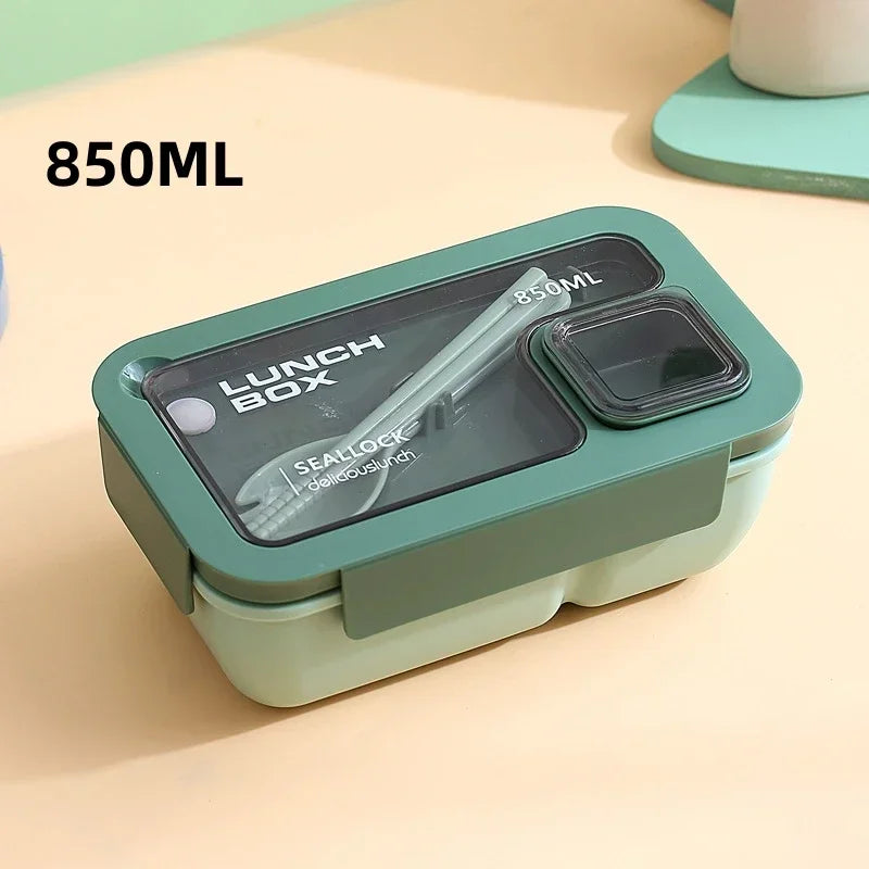 Bento Lunchbox für unterwegs mit Besteck | Karnz