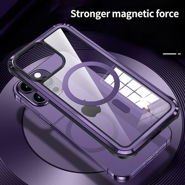 Karnz | Magische Rüstung Magnetisches Lade-iPhone-Hülle