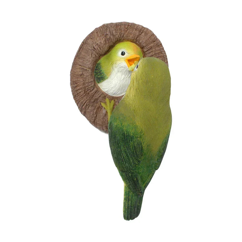 Lovebirds Baum Umarmungs Wanddekoration | Karnz