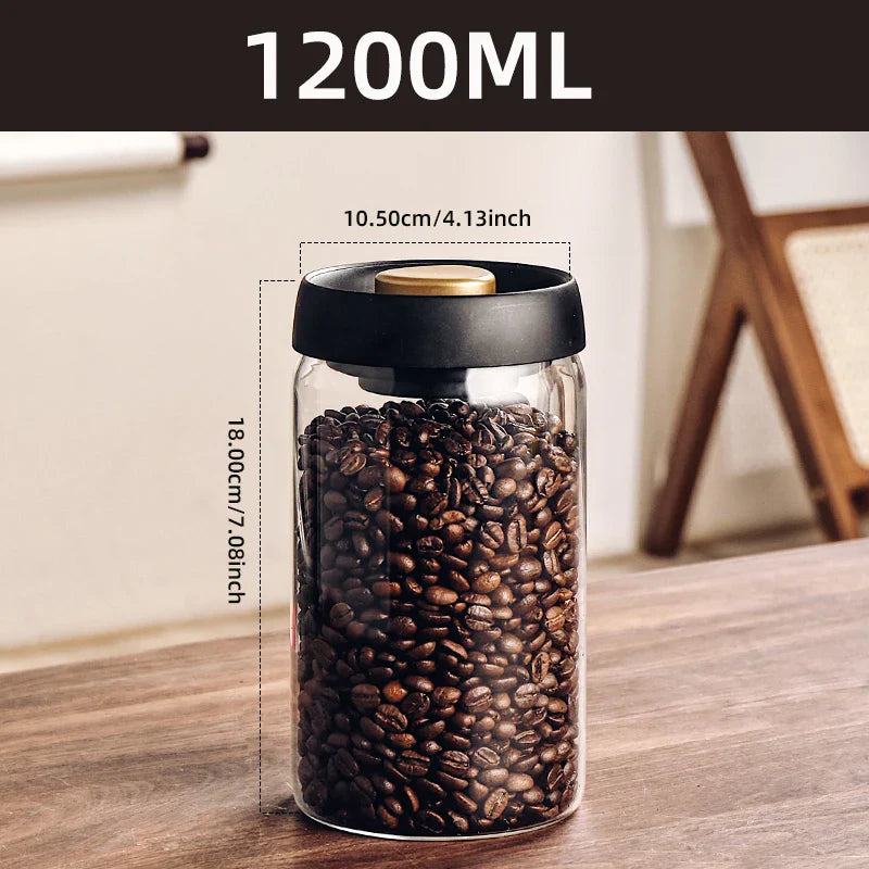 Vakuum Vorratsglas aus Borosilikatglas | Karnz