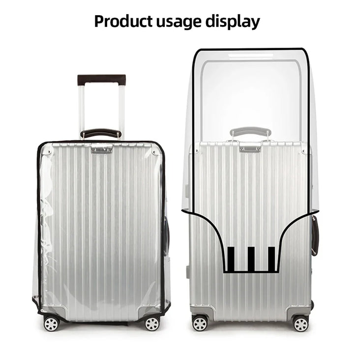 Transparente, wasserdichte Trolley-Abdeckung