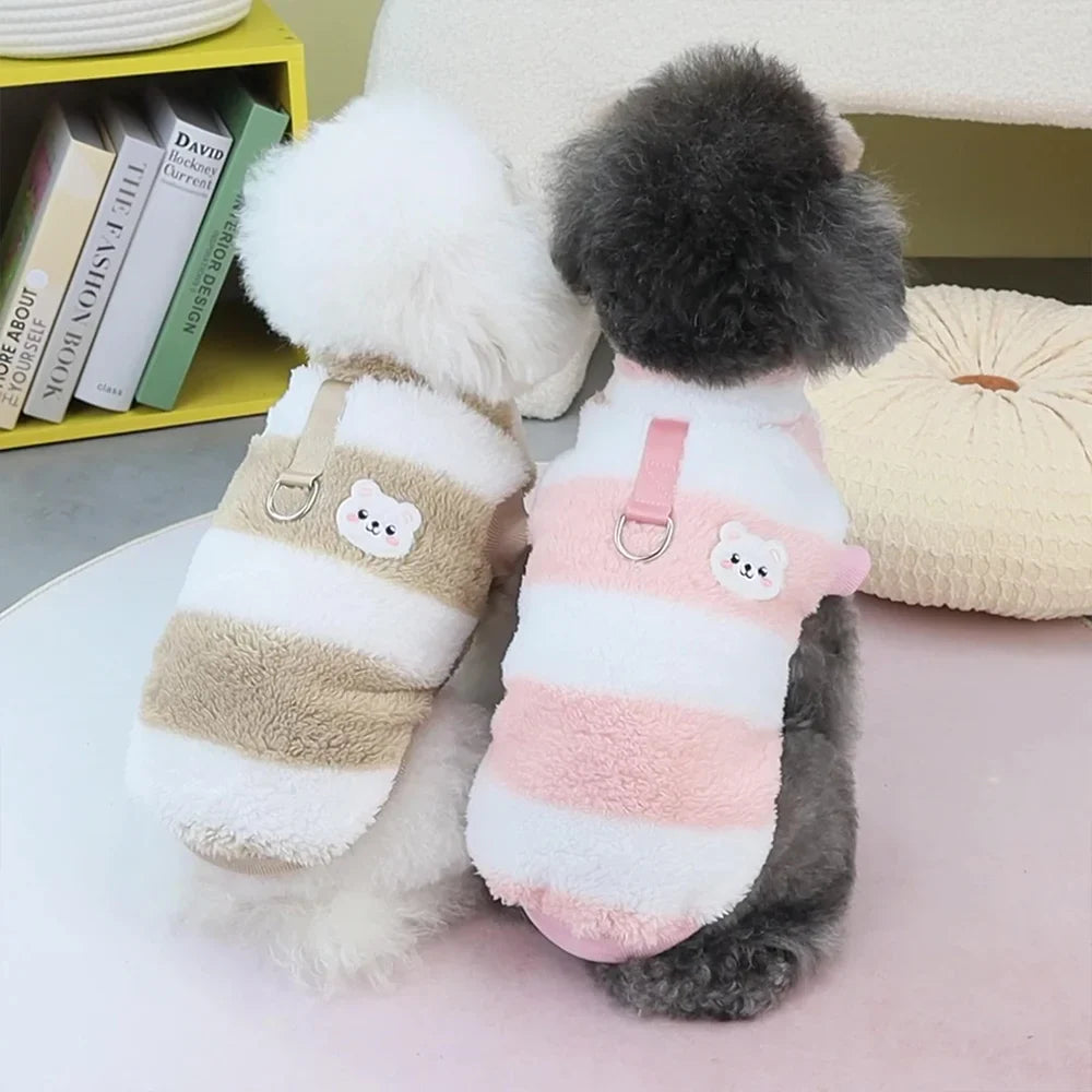 Wärmer Fleece-Hundepullover für kleine Hunde Karnz
