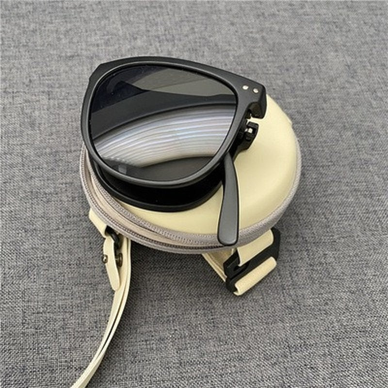 Karnz | Anti-UV faltbare Mode Flex klare Sicht Sonnenbrille