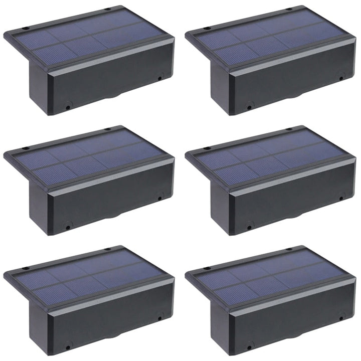Solar-Gartenbeleuchtung mit Regen- und Windschutz