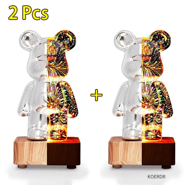 Magische 3D Feuerwerksprojektions-Stimmungslicht - StarBear | Karnz