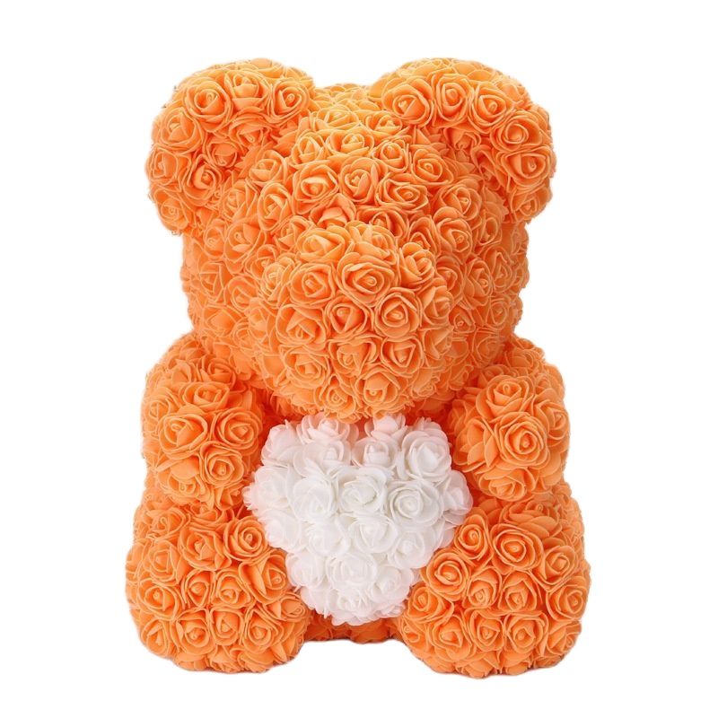 Karnz | Künstliche Rosenblumen Teddybär