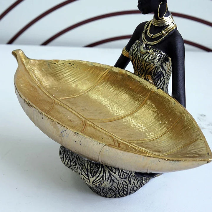 Ashanti Gold Leaf Anzeige Tablett | Karnz