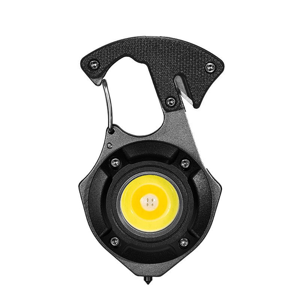 7in1 Taschenlampe Survival Camping Schlüsselanhänger | Karnz