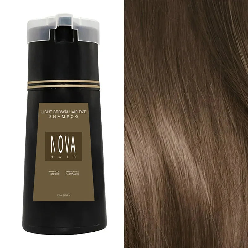 Karnz | NovaHair Instant Dye Shampoo – Schnelle Farbauffrischung für dein Haar