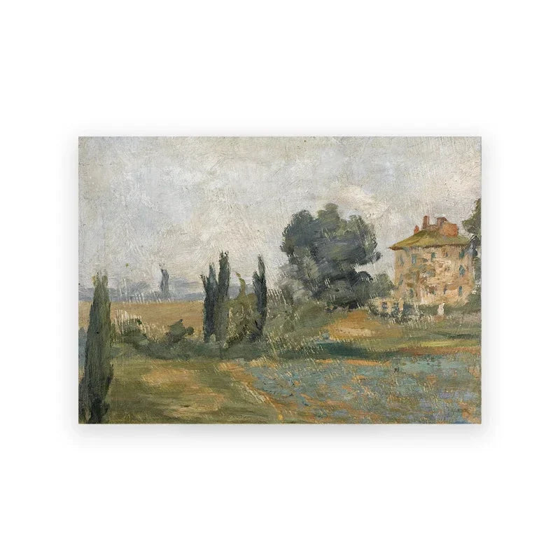Klassische Vintage Sommer Landschaften Fine Art Leinwanddrucke Galerie Wandkunst Bilder für Wohnzimmer Esszimmer Schlafzimmer Wohnkultur | Karnz