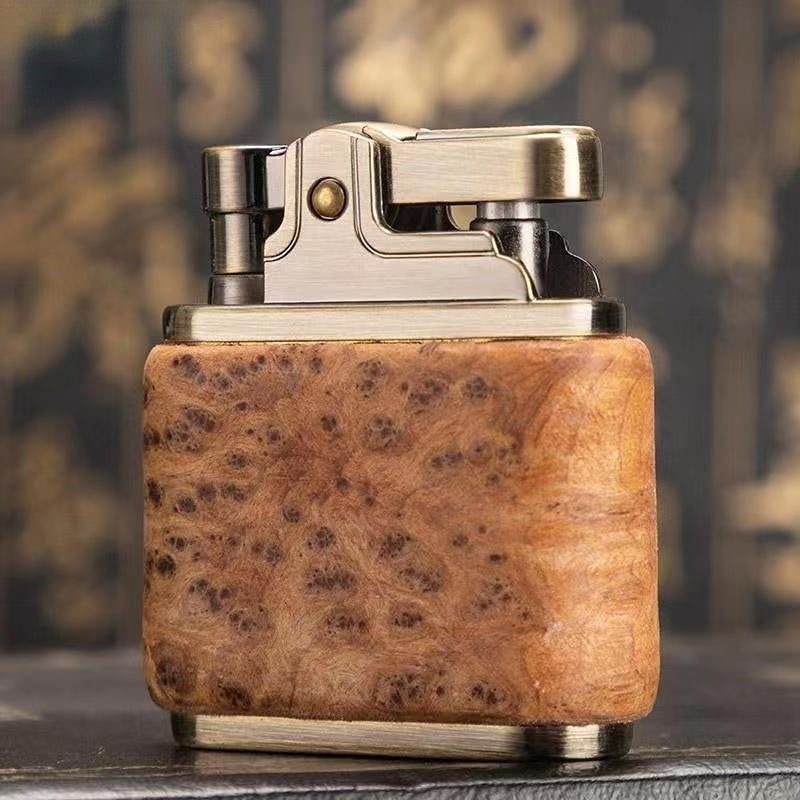 Holz Vintage Funken Petroleum Feuerzeug | Karnz