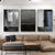 Blau-Grau Industrie Abstrakte Wandkunst Feine Kunstleinwanddrucke Moderne Kunst Für Zeitgenössisches Wohnzimmer Esszimmer Home Office Foyer Kunst Dekor