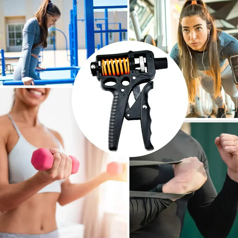 Karnz | Verstellbarer 5-165kg Schwerer Handgriff-Stärker - Fingerexpander für Arm-, Handgelenk- und Unterarmtraining