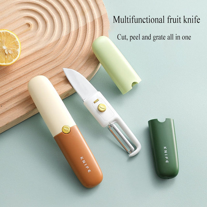 3in1 Mini Tragbares Schälmesser