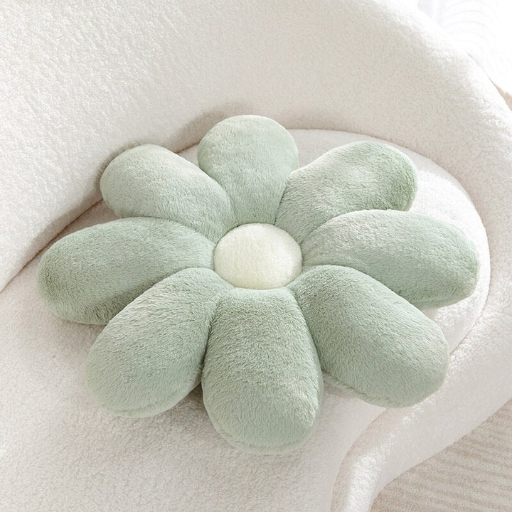 Fluffy Daisy Kissen - Pastell | Karnz