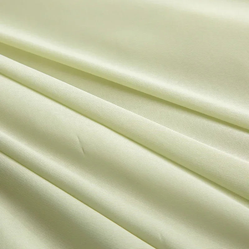 Air Condition Sommerdecke — Pure Color Eis-Seide Kühlende Decke, Leicht & Glatt Twin/Kingsize Bettdecke | Karnz