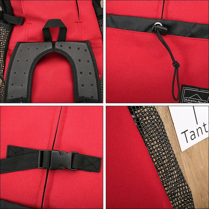 Hunderrucksack für Outdoor & Reisen atmungsaktive Karnz