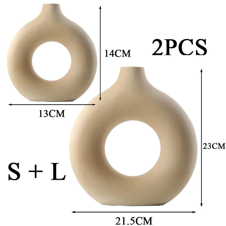 Halo Vase 2-teil Set Karnz
