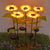 Sonnenblumen Wasserdichte Solar LED Gartenlichter