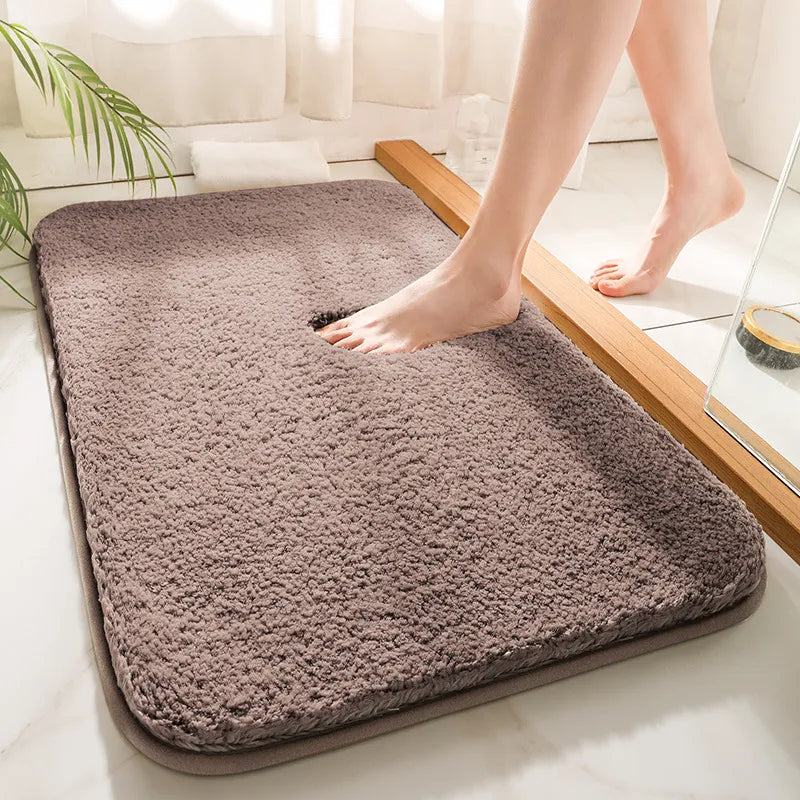 SoftStep Luxus-Badematte – Extra dicke Mikrofasermatte mit rutschfester und hochsaugfähiger Oberfläche.