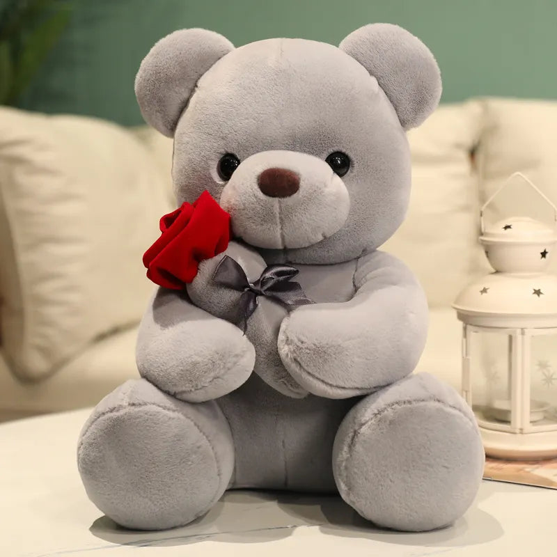 Teddyroos™️ | Kuschelliebe 2024 | Teddy mit Rose 🌹
