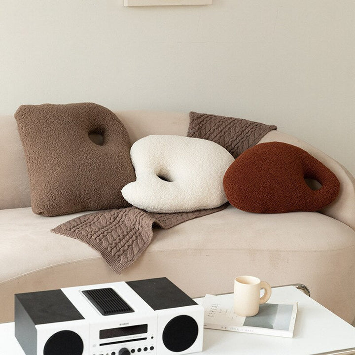 Fluffy Pebble Kissen | Karnz