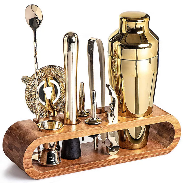 Stirré Elite Cocktail Set – Luxus Metall Bar Set Essentials | Karnz