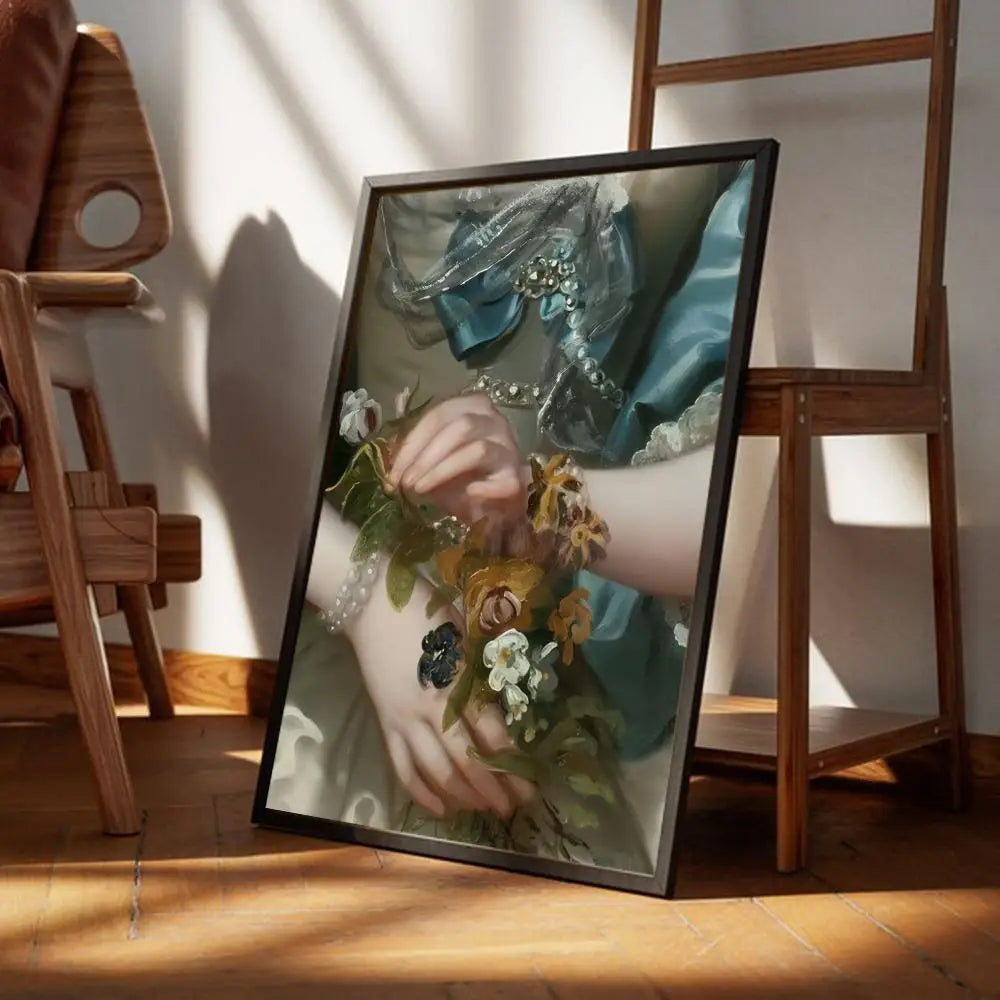 Vintage-Porträt Klassische Fein Kunst Leinwand Drucke Berühmte Gemälde Wandkunst Poster Bilder Für Wohnzimmer Esszimmer Schlafzimmer Kunst Dekor | Karnz