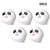 Süße Panda Sprachgesteuerte LED Nachttischlampe