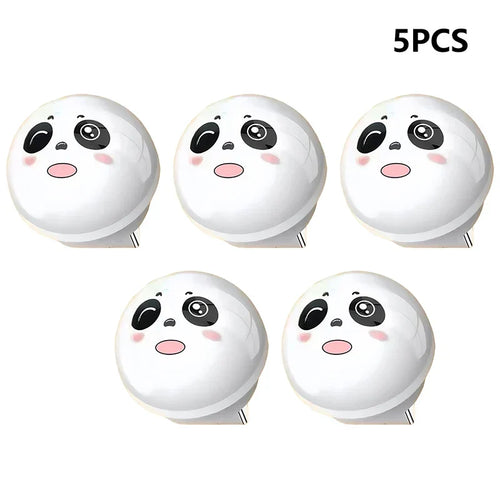Süße Panda Sprachgesteuerte LED Nachttischlampe