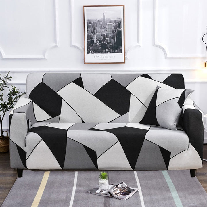 Modern rutschfeste bunte elastische Sofabezug | Karnz