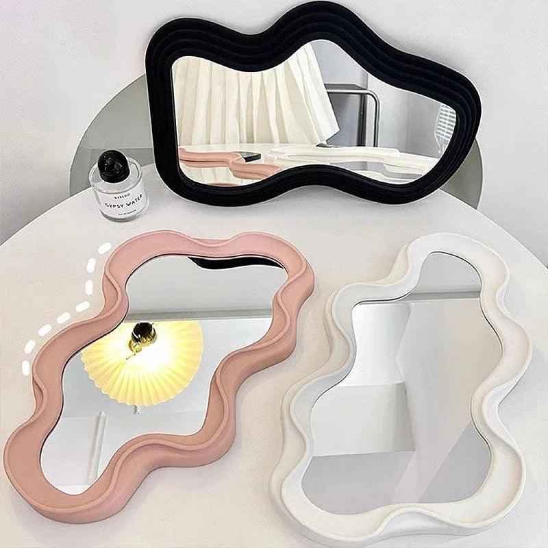 Spiegelia Dekorativer, wolkenförmiger Spiegel – für Wohnzimmer, Schlafzimmer und Badezimmer