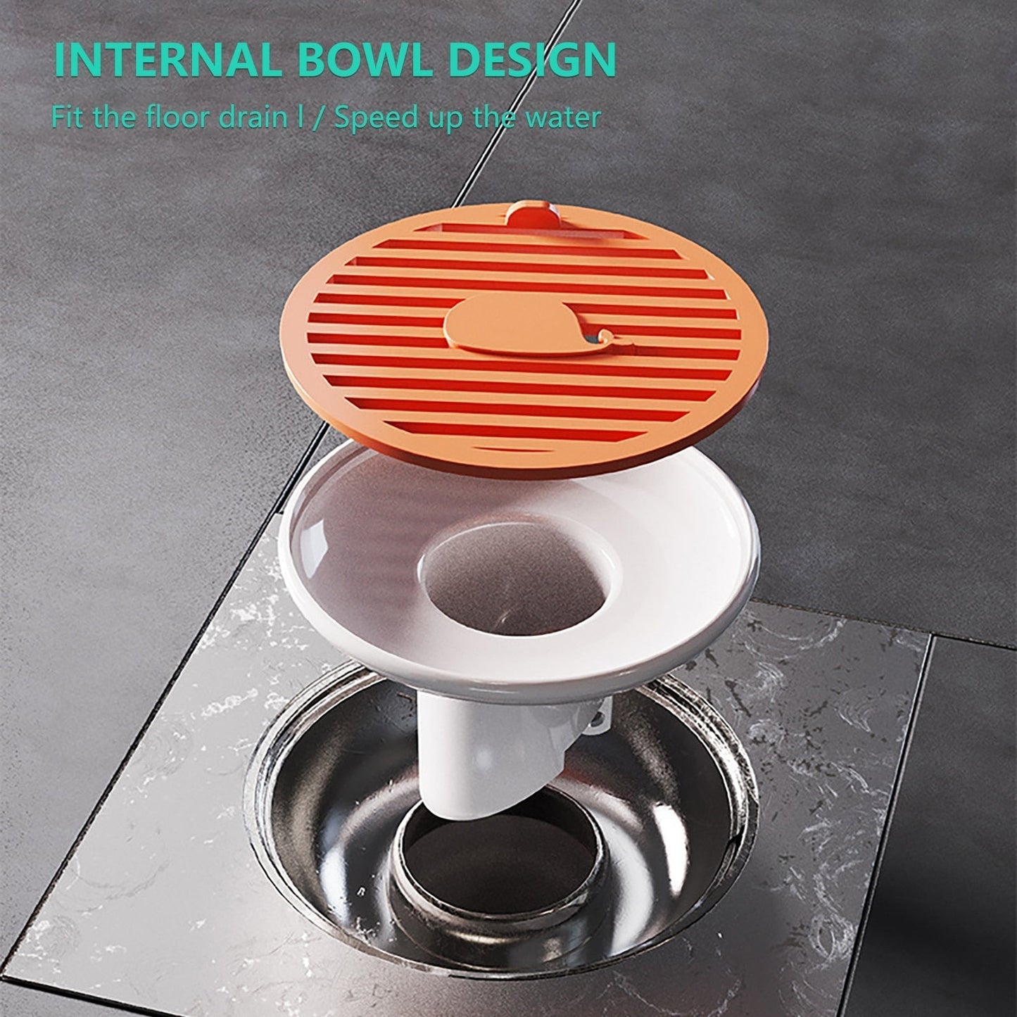Drain Stop - Silikon Abflussdeckel | Karnz