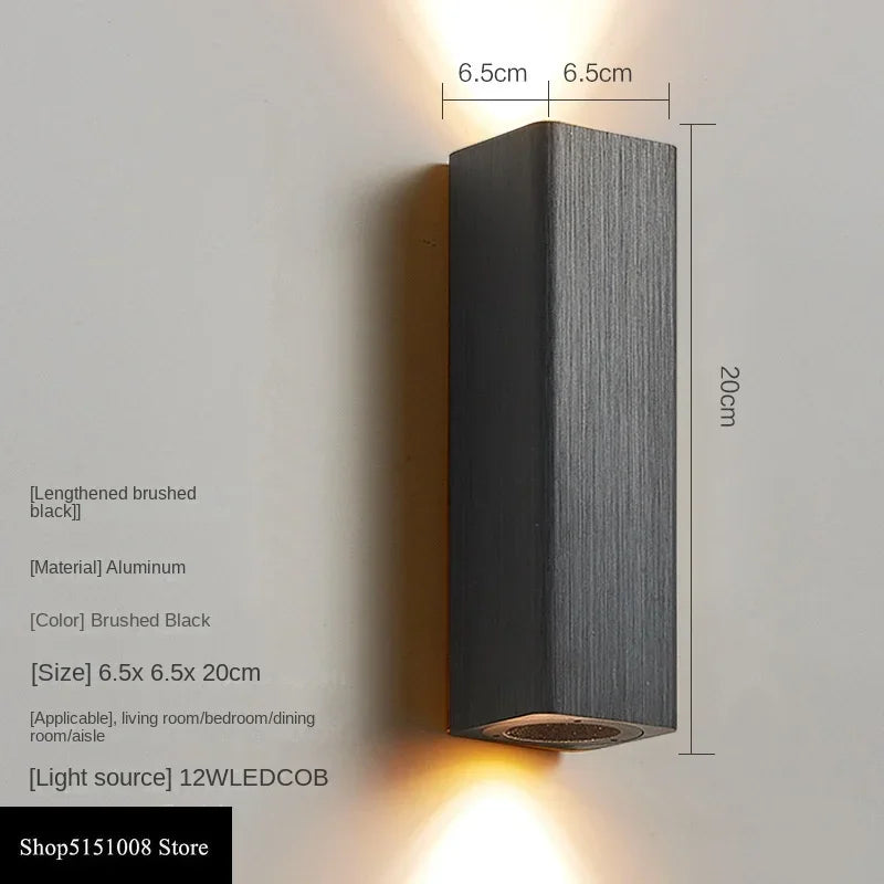 LumiGlow - Stilvolle LED-Wandlampe mit Warm- und Kaltlicht | Karnz
