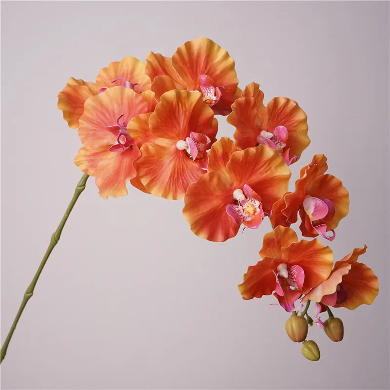 9-köpfige künstliche Phalaenopsis-Blume
