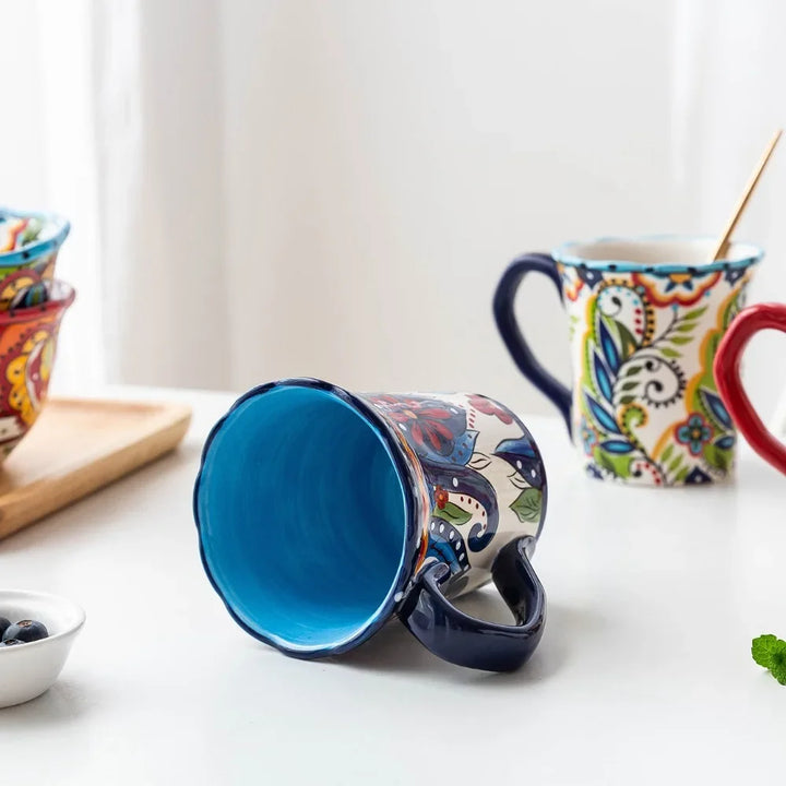 Bohemian Blossoms Kaffeetasse | Karnz