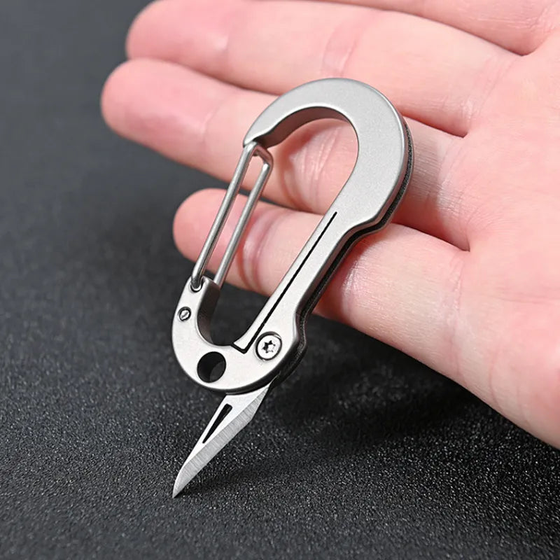 Titanlegierung EDC Multi-Tool Schlüsselanhänger Messer | Karnz