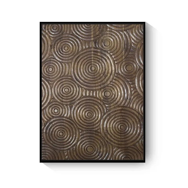 Naturale abstrakte Holzbaumringe Wandkunst Fine Art Leinwanddrucke Bilder für Wohnzimmer, Esszimmer, Homeoffice Kunstdekor