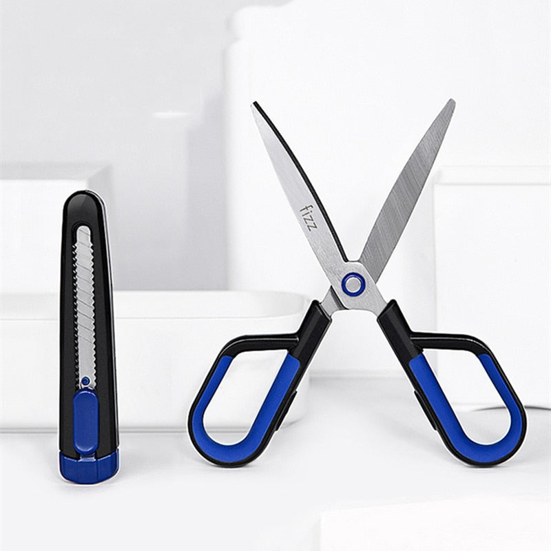 2in1 Sicherer Schnitt Kreativ-Messer Schere