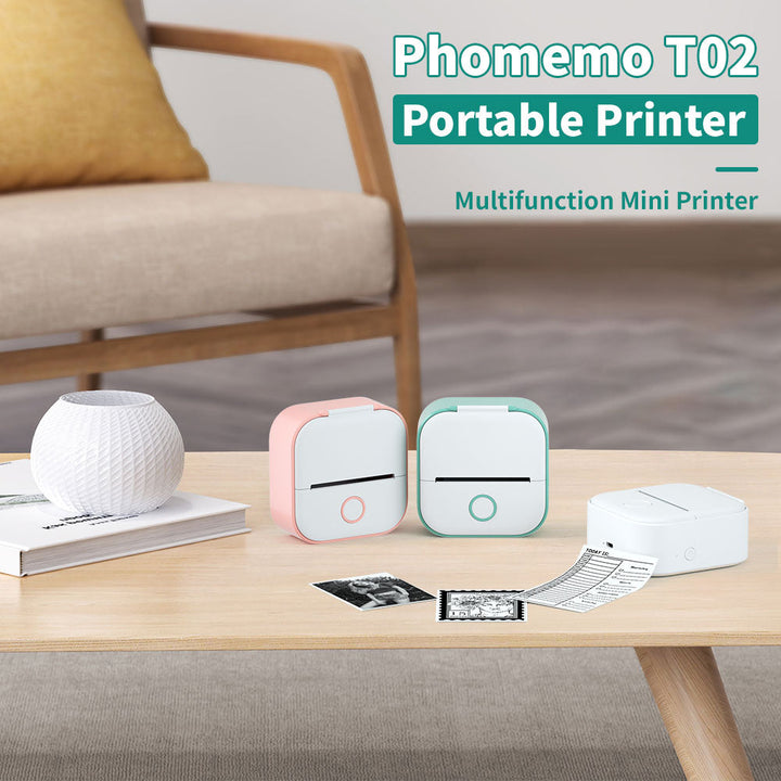 PocketPrint Mini – Tragbarer Thermo-Fotodrucker ohne Tinte | Karnz