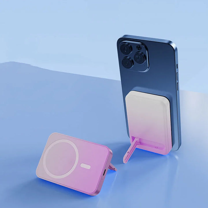 Magnetische kabellose Powerbank mit Ständer
