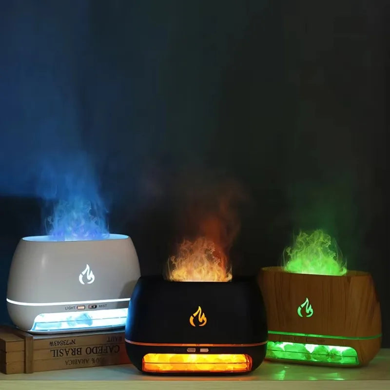 ZoutLicht Aroma Diffuser – Himalaya-Salzlampe mit Duftverteilung und Farblicht | Karnz